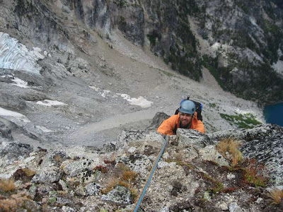 Dragontail Peak: Backbone Ridge in 23 hours 5 top fin