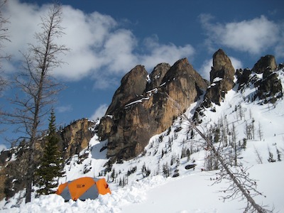 Washington Pass Winter Camp