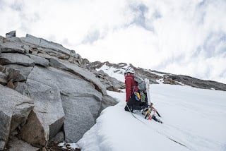 Alaska Range Alpine Mountaineering Course in Denali National Park's Ruth Gorge. 7 web 0743