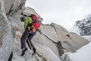 Climbing in Little Switzerland. 4 web 1572