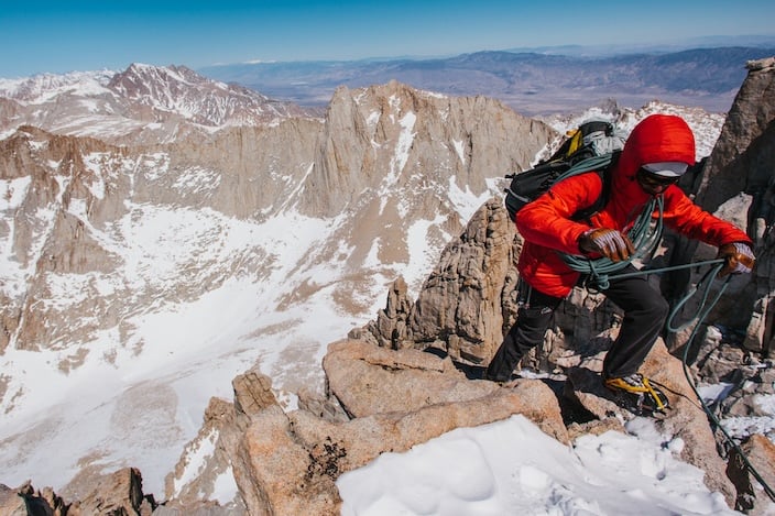 Whitney ascent