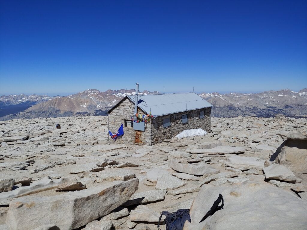 On the summit of Mt. Whitney!