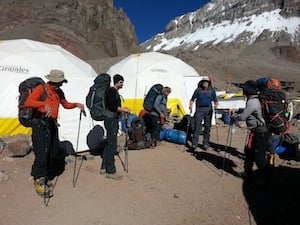 Aconcagua Expedition - Upper Guanacos Traverse 5 alt=