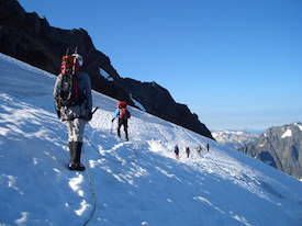 Where to Start - Beginner Climbing Courses 1 Eldorado Peak is a classic in the heart of the North Cascades.