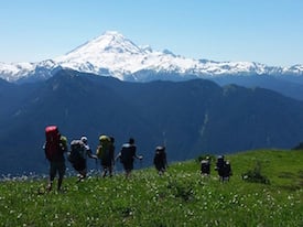 Where to Start - Beginner Climbing Courses 3 Backpacking Course Mt Baker Yellow Aster Butte Smal