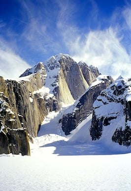 Guided Alpine Climbing in the Alaska Range 4 Mooses Tooth from the Ruth Gorge