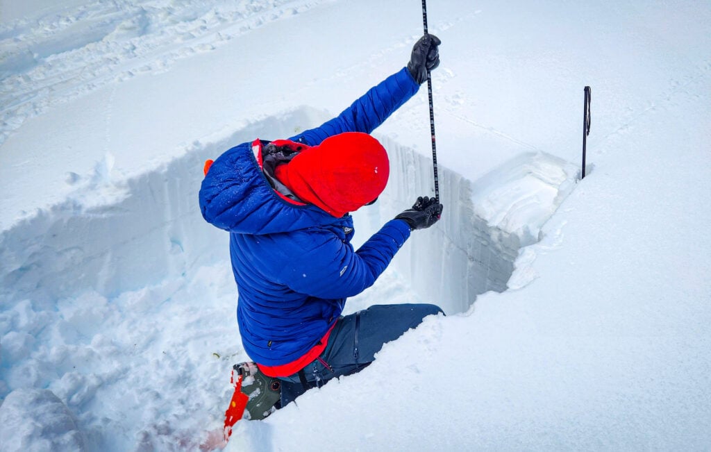 Avalanche Test Pit