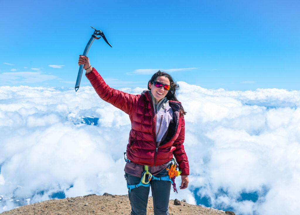Successful Summit of Mt. Baker during an American Alpine Institute mountaineering program