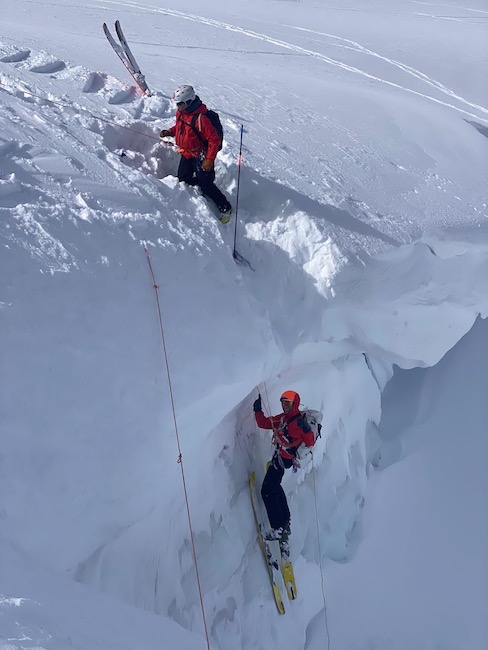 hauling-a-skier-out-of-a-crevasse