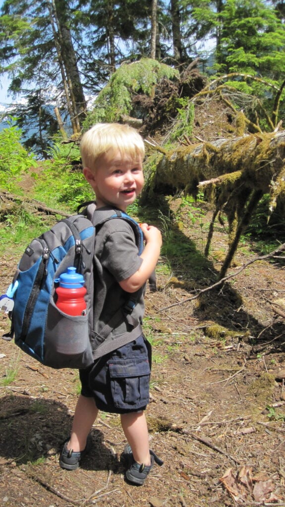 Backpacking with Kids 3 BakerLakeHike10