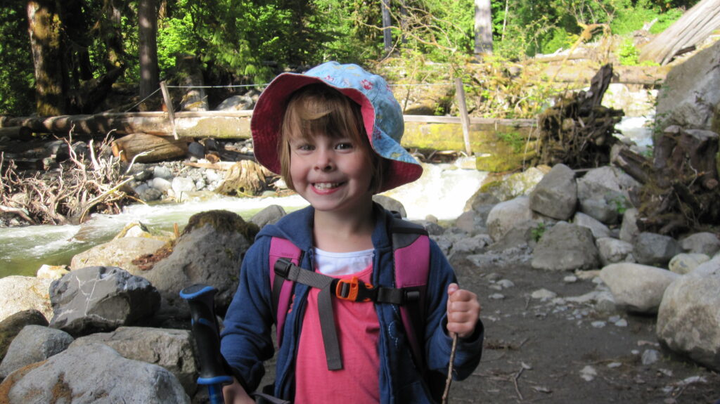 Backpacking with Kids 1 BakerLakeHike2