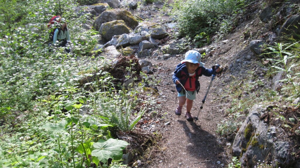 Backpacking with Kids 2 BakerLakeHike5