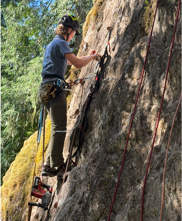 Putting in a Bolt at "The Theatre"